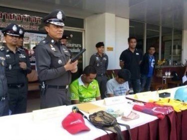 Phuket Bandits Arrested Within 30 Minutes After Patong Gunpoint Heist