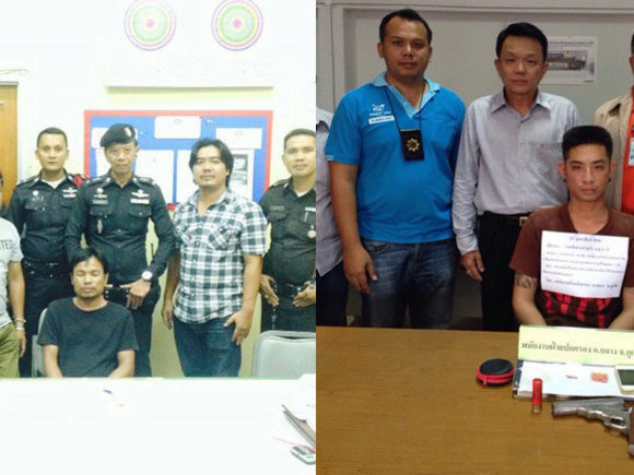 Two arrests in Phuket drug and gun busts