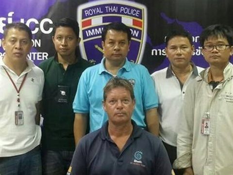 American arrested in Phuket for staying in Thailand illegally