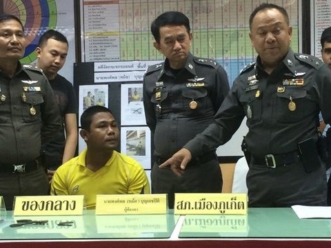 Man arrested for theft from cars in Phuket Town