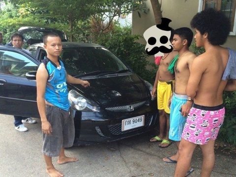 Three Trang natives arrested for auto theft in Phuket