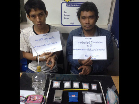 Another two meth dealers arrested in Phuket