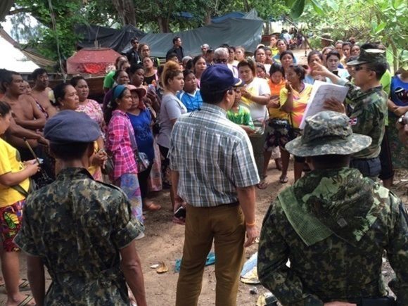 Phuket sea gypsy land dispute erupts again