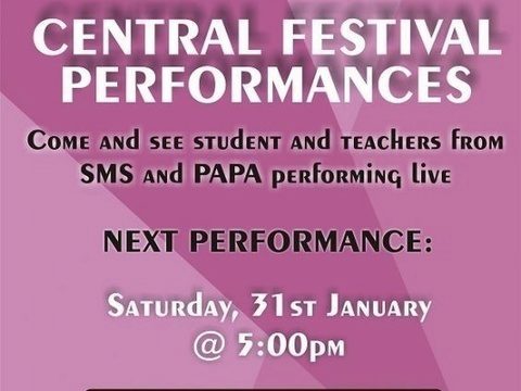 Monthly Student Performances at Central Festival Mall